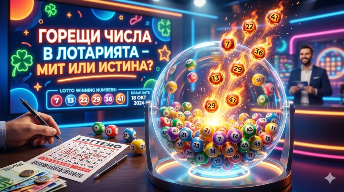 Горещи числа в лотарията – мит или истина?